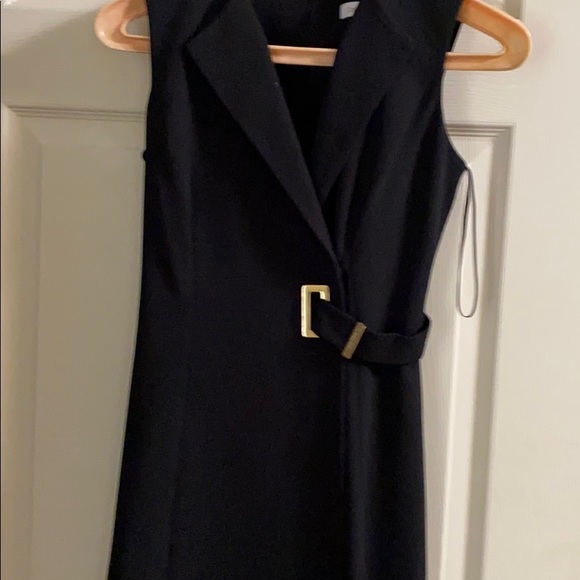 Calvin Klein dress with gold buckle - Picture 1 of 3